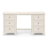 Wooden Dressing Table With 6 Drawers - Maine