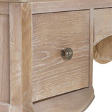 Wooden Dressing Table With Stool - Camille