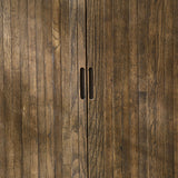 Wooden Drinks Cabinet With 2 Sliding Doors - Arya