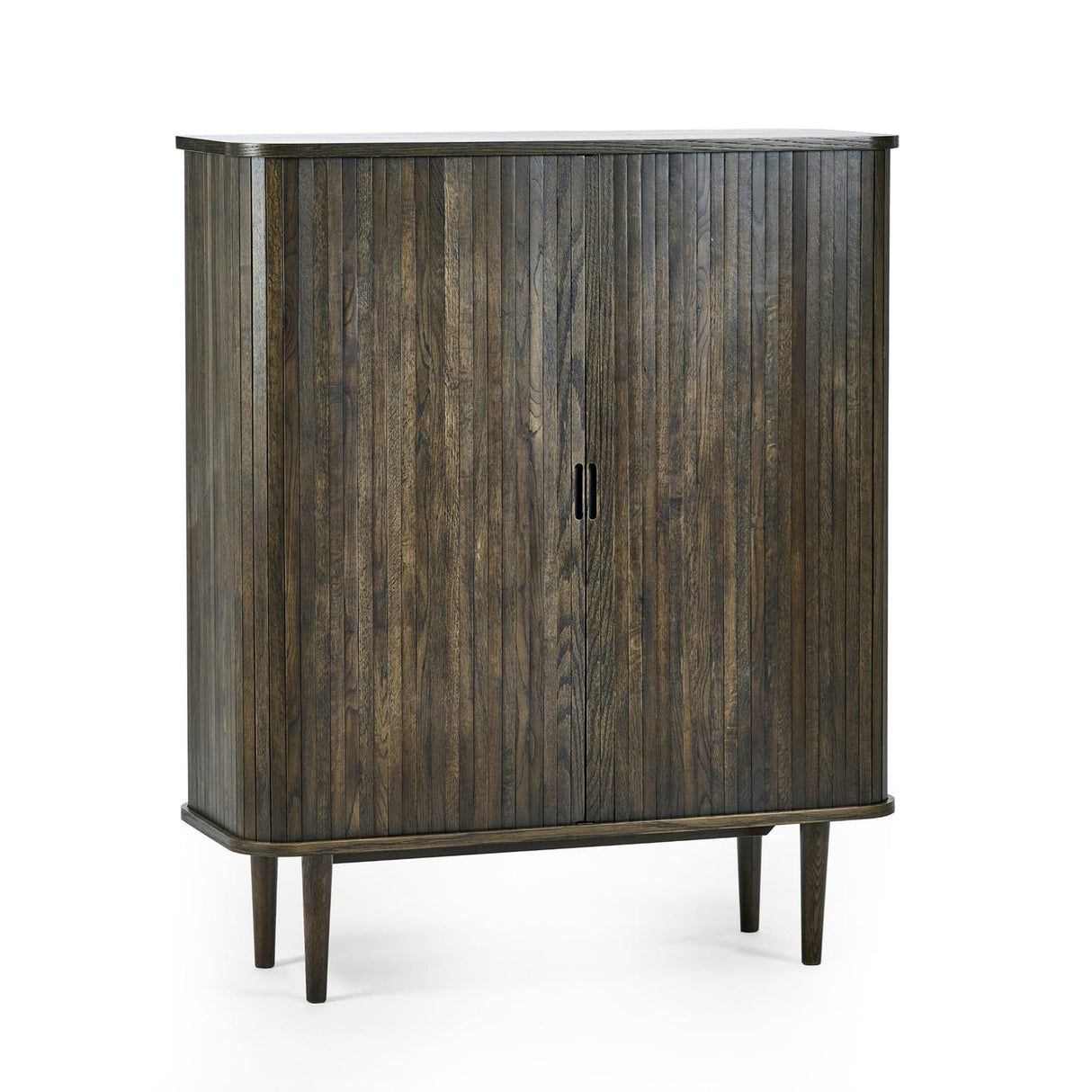 Wooden Drinks Cabinet With 2 Sliding Doors - Arya
