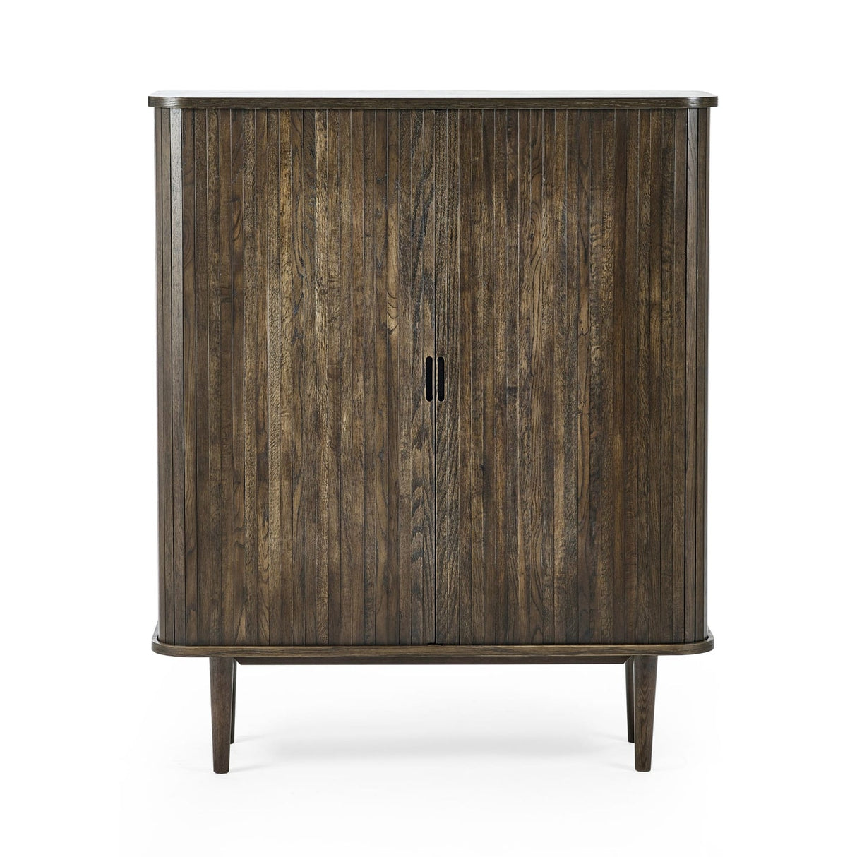Wooden Drinks Cabinet With 2 Sliding Doors - Arya