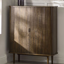 Wooden Drinks Cabinet With 2 Sliding Doors - Arya