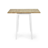 Wooden Drop Leaf Dining Table for 2 to 4 People Square - Linwood