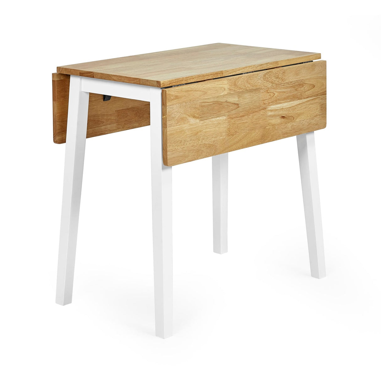 Wooden Drop Leaf Dining Table for 2 to 4 People Square - Linwood