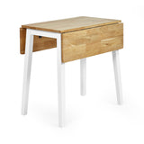 Wooden Drop Leaf Dining Table for 2 to 4 People Square - Linwood