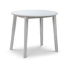 Wooden Drop Leaf Dining Table for 4 People Round - Coast
