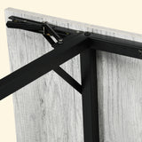 Wooden Drop Leaf Dining Table for 4 People - Velmora