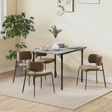 Wooden Drop Leaf Dining Table for 4 People - Velmora