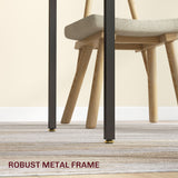 Wooden Drop Leaf Dining Table for 4 People - Velmora