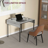 Wooden Drop Leaf Dining Table for 4 People - Velmora