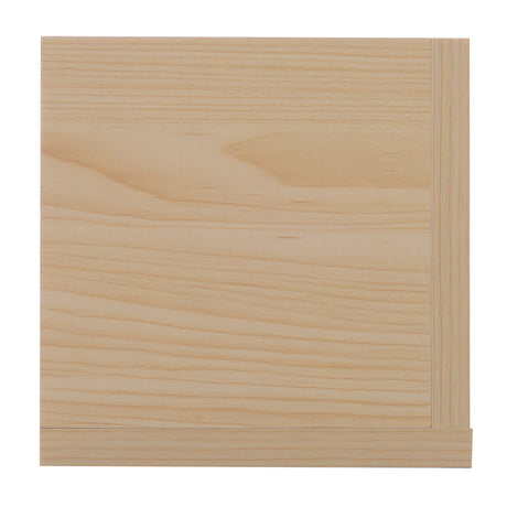 Wooden DVD Wall Shelf 95cm Wide With 4 Compartments - Velmora