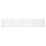 Wooden DVD Wall Shelf 95cm Wide With 4 Compartments - Velmora
