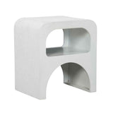 Wooden End Table 42cm Wide - Geo
