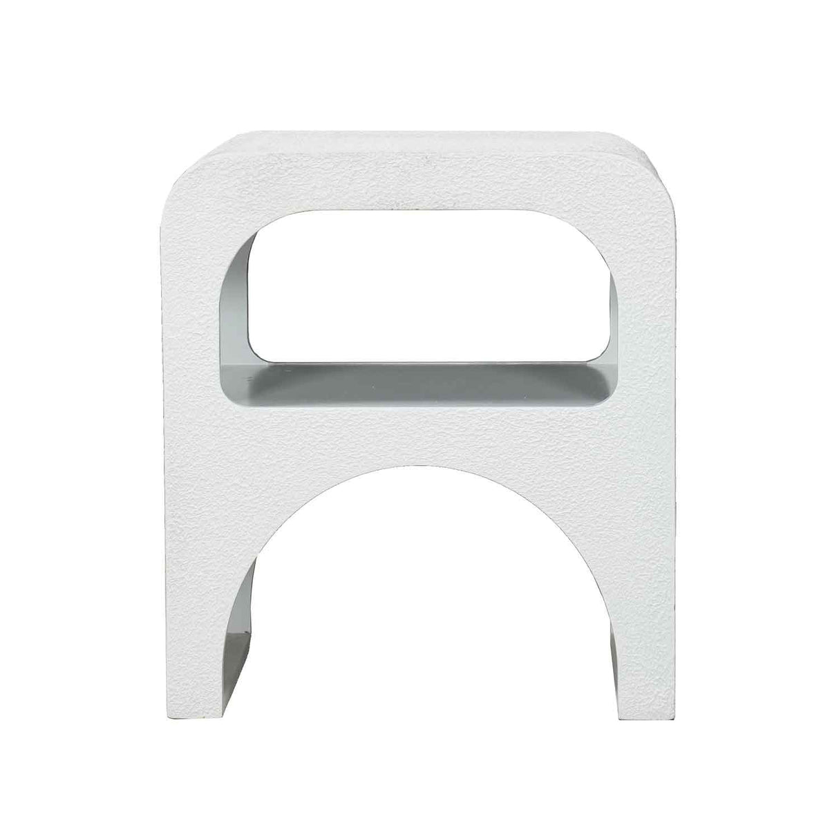 Wooden End Table 42cm Wide - Geo