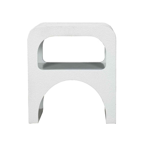 Wooden End Table 42cm Wide - Geo