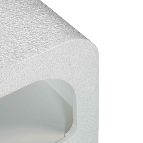 Wooden End Table 42cm Wide - Geo
