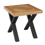 Wooden End Table Square - Ankara