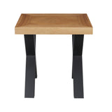 Wooden End Table Square - Ankara