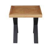 Wooden End Table Square - Ankara
