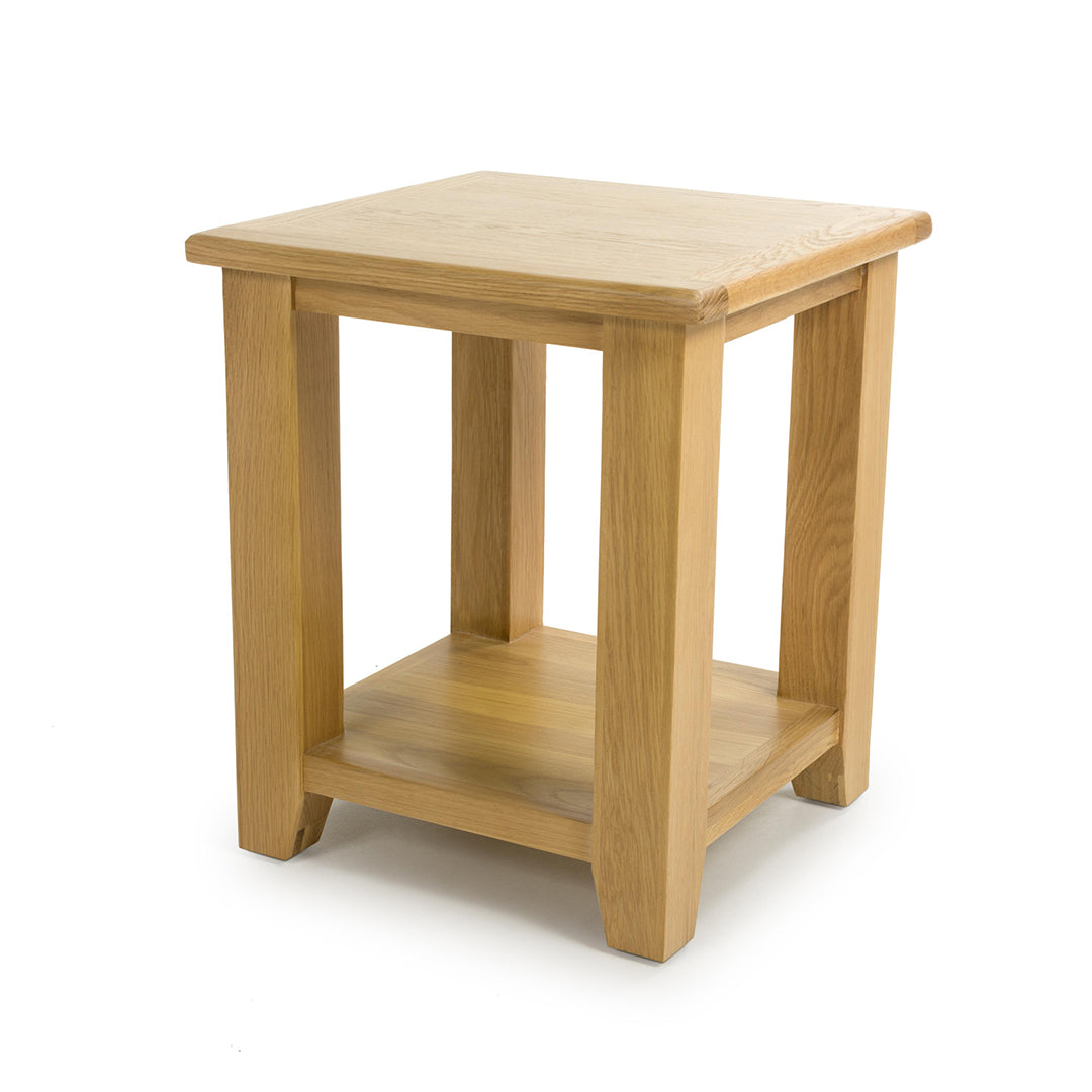Wooden End Table Square - Madrid