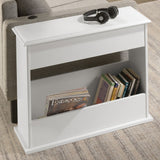 Wooden End Table With Shelf - Stratford