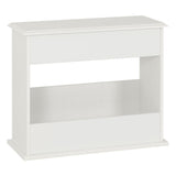 Wooden End Table With Shelf - Stratford