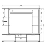Wooden Entertainment Unit - Luling
