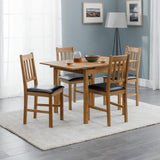 Wooden Extending Dining Table for 4 People - Coxmoor