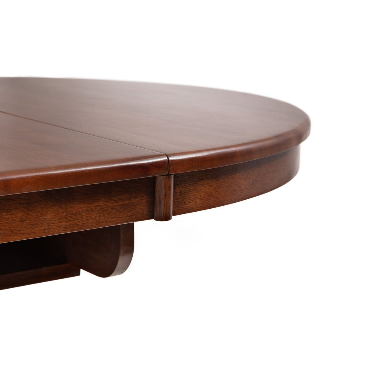 Wooden Extending Dining Table for 4 People Round - Canterbury