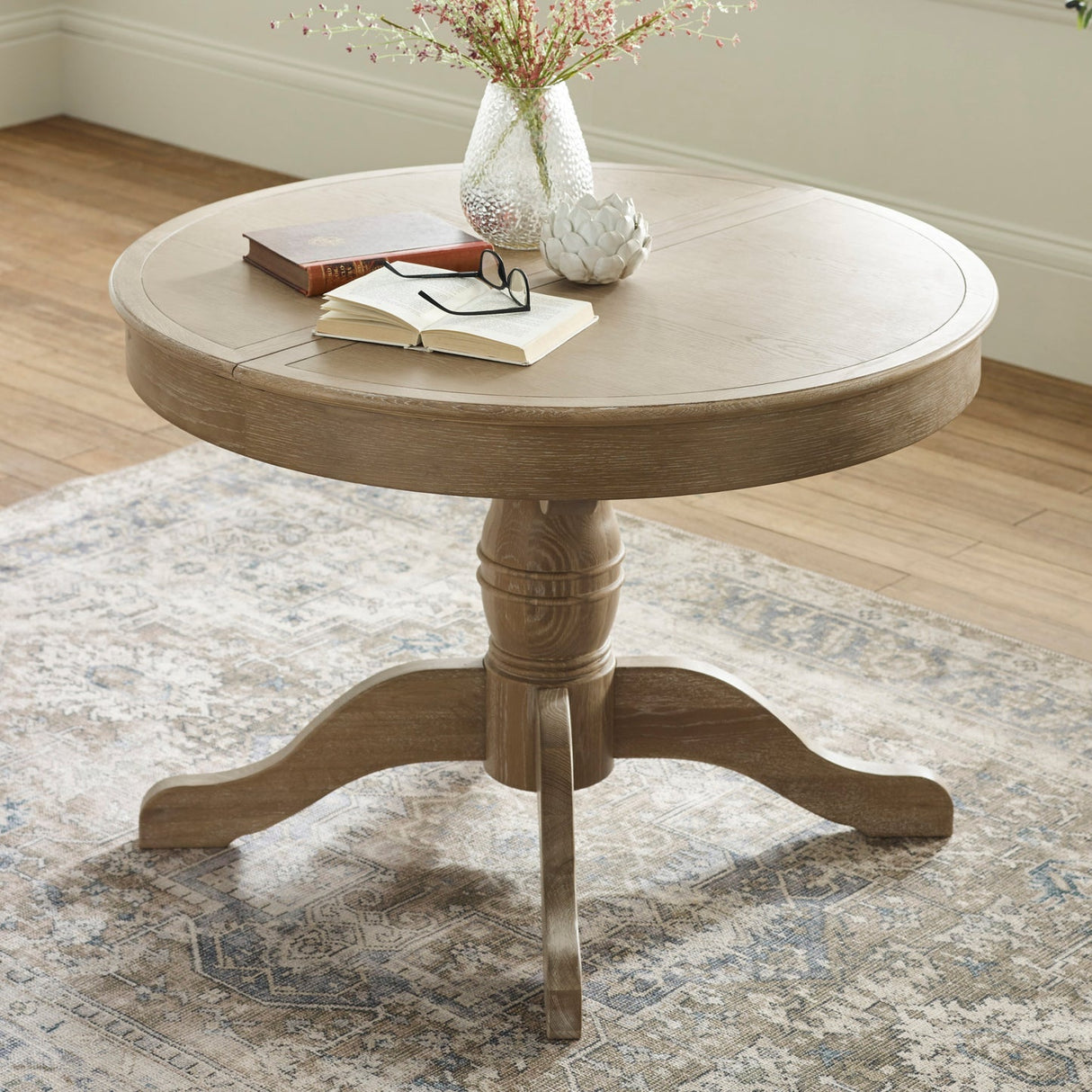 Wooden Extending Dining Table for 4 Person - Camille