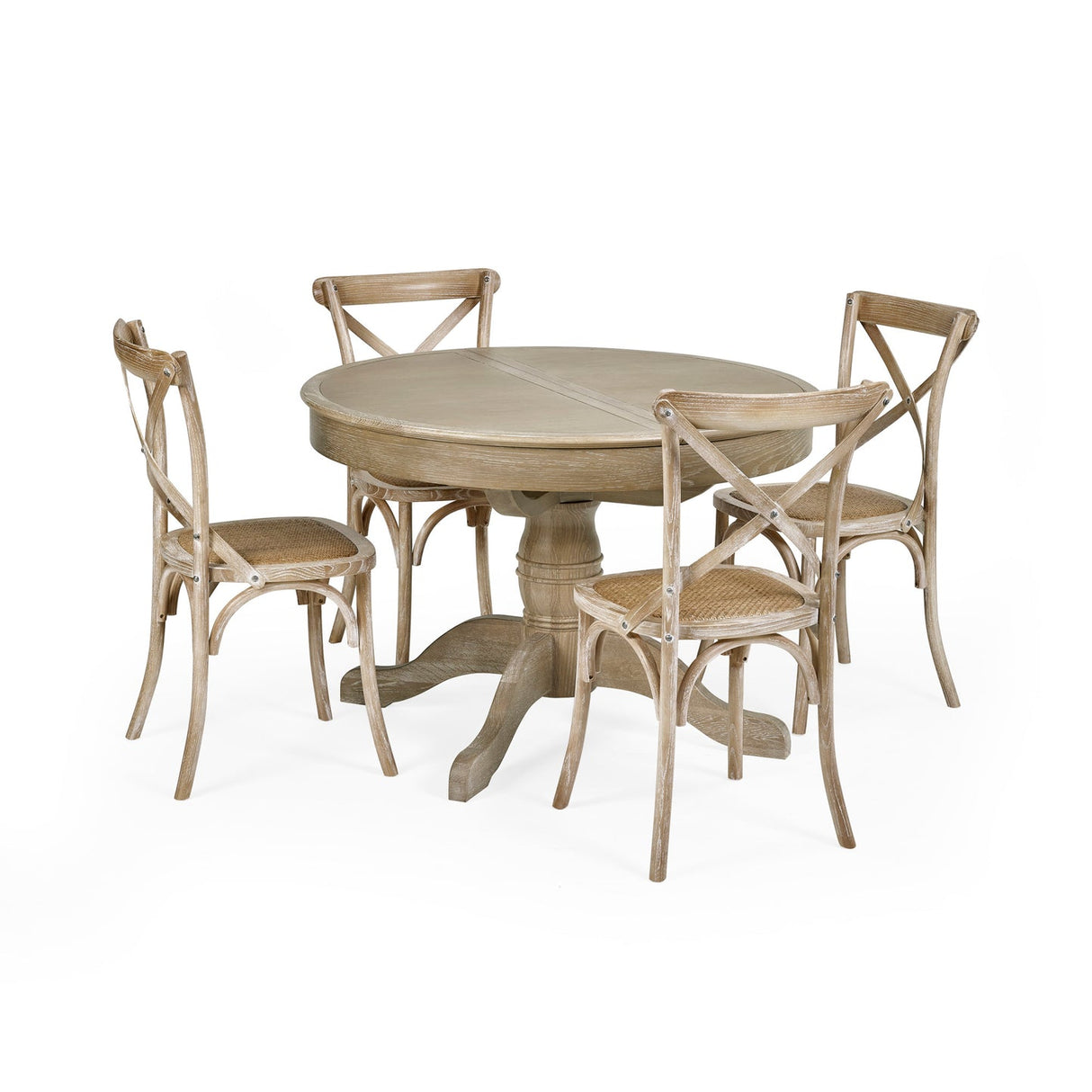 Wooden Extending Dining Table for 4 Person - Camille
