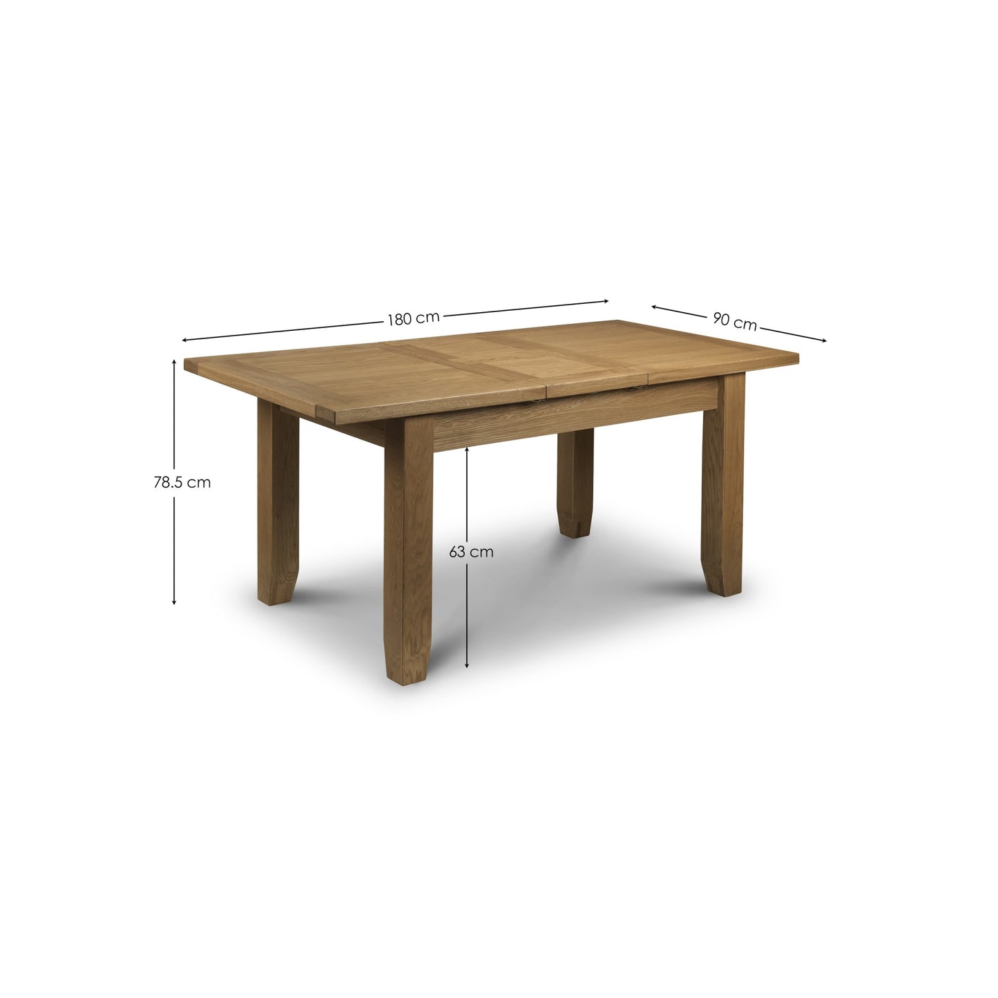 Wooden Extending Dining Table for 4 to 6 People - Astoria