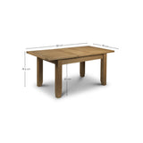 Wooden Extending Dining Table for 4 to 6 People - Astoria
