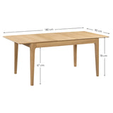 Wooden Extending Dining Table for 4 to 6 People - Cotswold