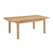 Wooden Extending Dining Table for 4 to 6 People - Curve