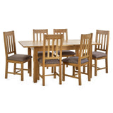 Wooden Extending Dining Table for 4 to 6 People - Mallory