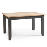 Wooden Extending Dining Table for 4 to 6 People Rectangular - Bordeaux