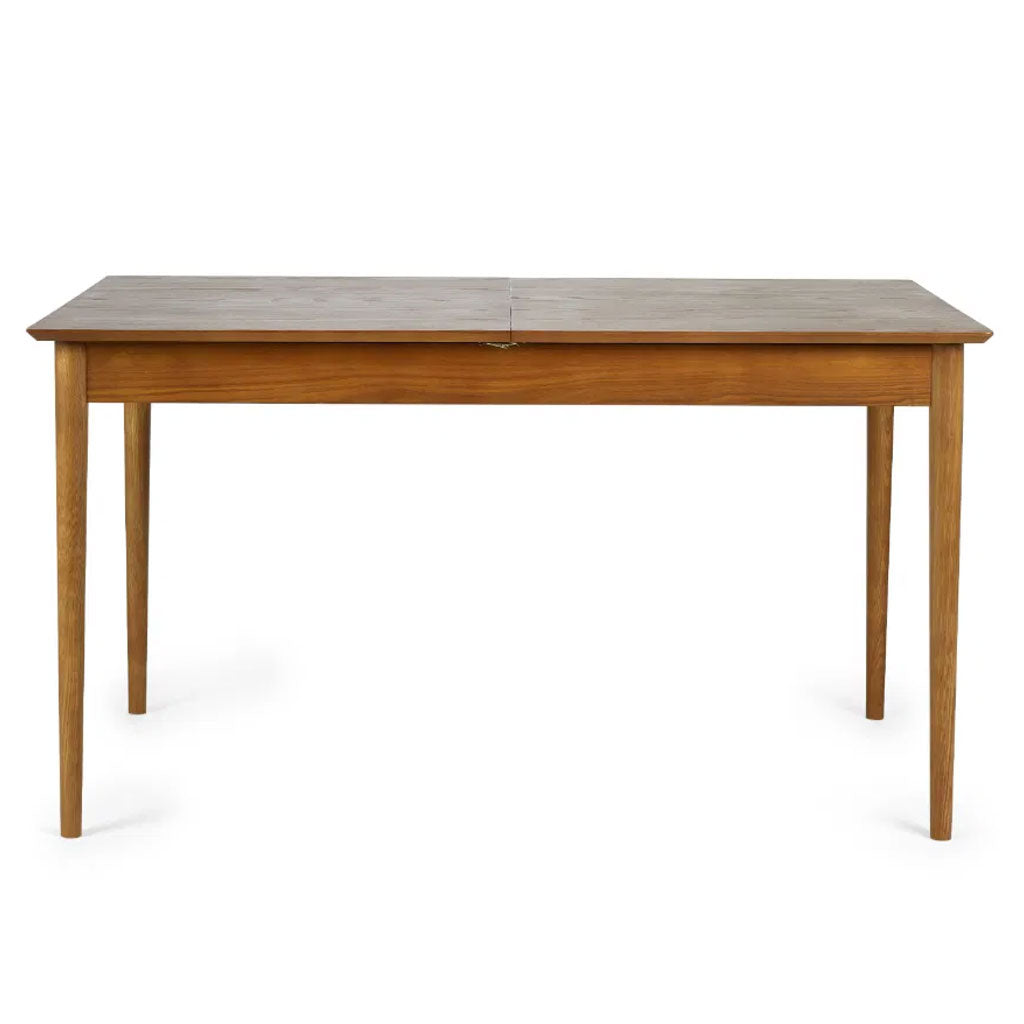Wooden Extending Dining Table for 4 to 6 People With 2 Drawers - Lowry