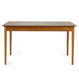 Wooden Extending Dining Table for 4 to 6 People With 2 Drawers - Lowry