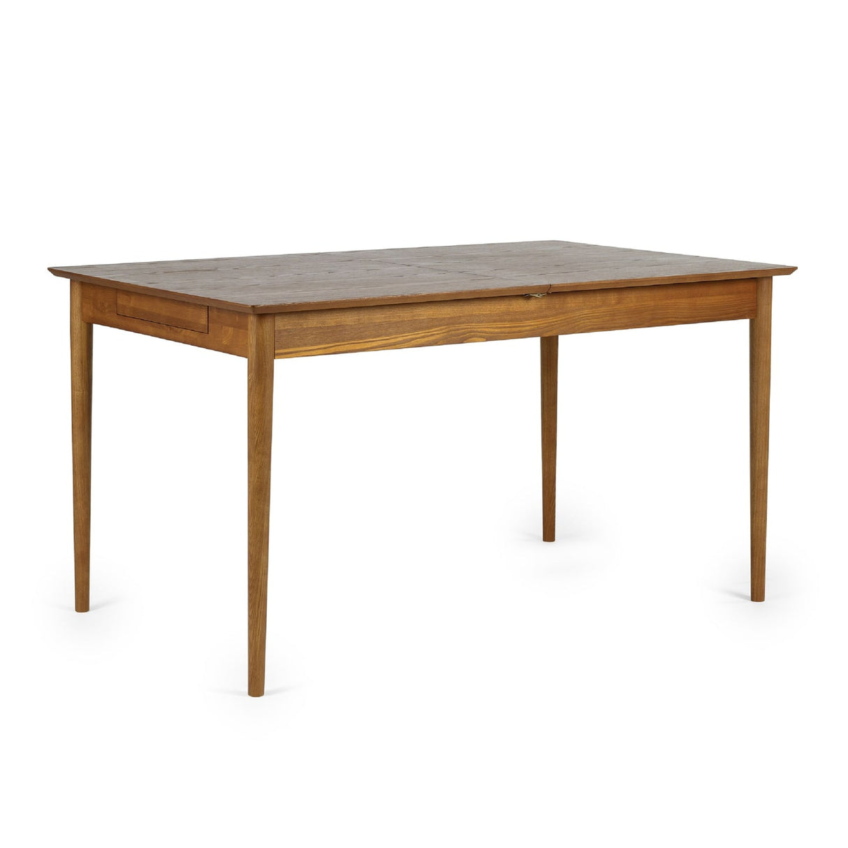 Wooden Extending Dining Table for 4 to 6 People With 2 Drawers - Lowry