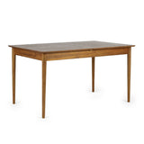 Wooden Extending Dining Table for 4 to 6 People With 2 Drawers - Lowry