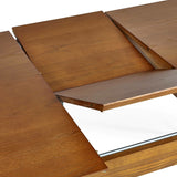 Wooden Extending Dining Table for 4 to 6 People With 2 Drawers - Lowry