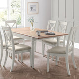 Wooden Extending Dining Table for 6 People - Provence
