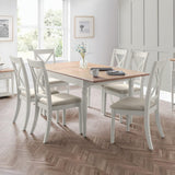 Wooden Extending Dining Table for 6 People - Provence