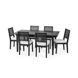 Wooden Extending Dining Table for 6 to 8 People - Knoxley