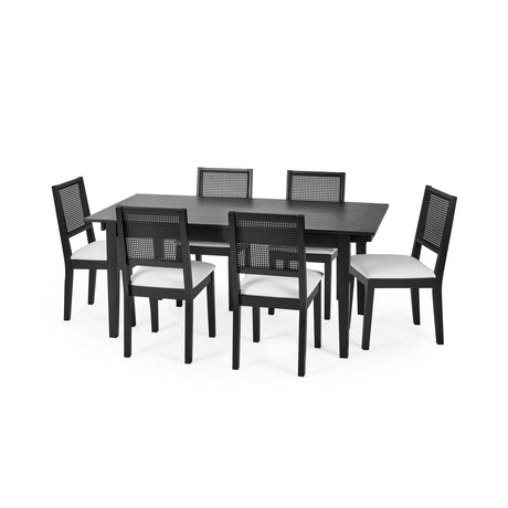 Wooden Extending Dining Table for 6 to 8 People - Knoxley