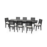 Wooden Extending Dining Table for 6 to 8 People - Knoxley