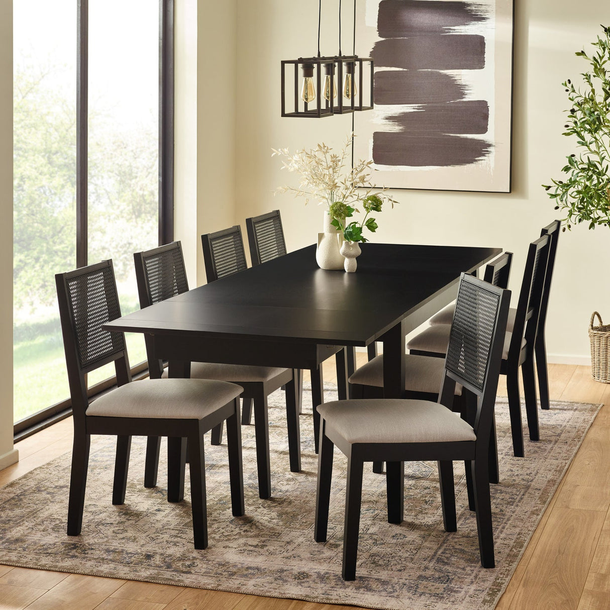 Wooden Extending Dining Table for 6 to 8 People - Knoxley