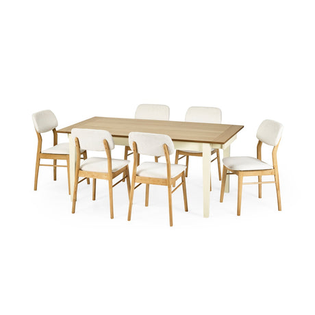 Wooden Extending Dining Table for 6 to 8 People - Larissa