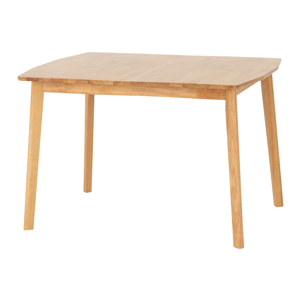 Wooden Extending Dining Table With 4 Dining Chairs - Emery